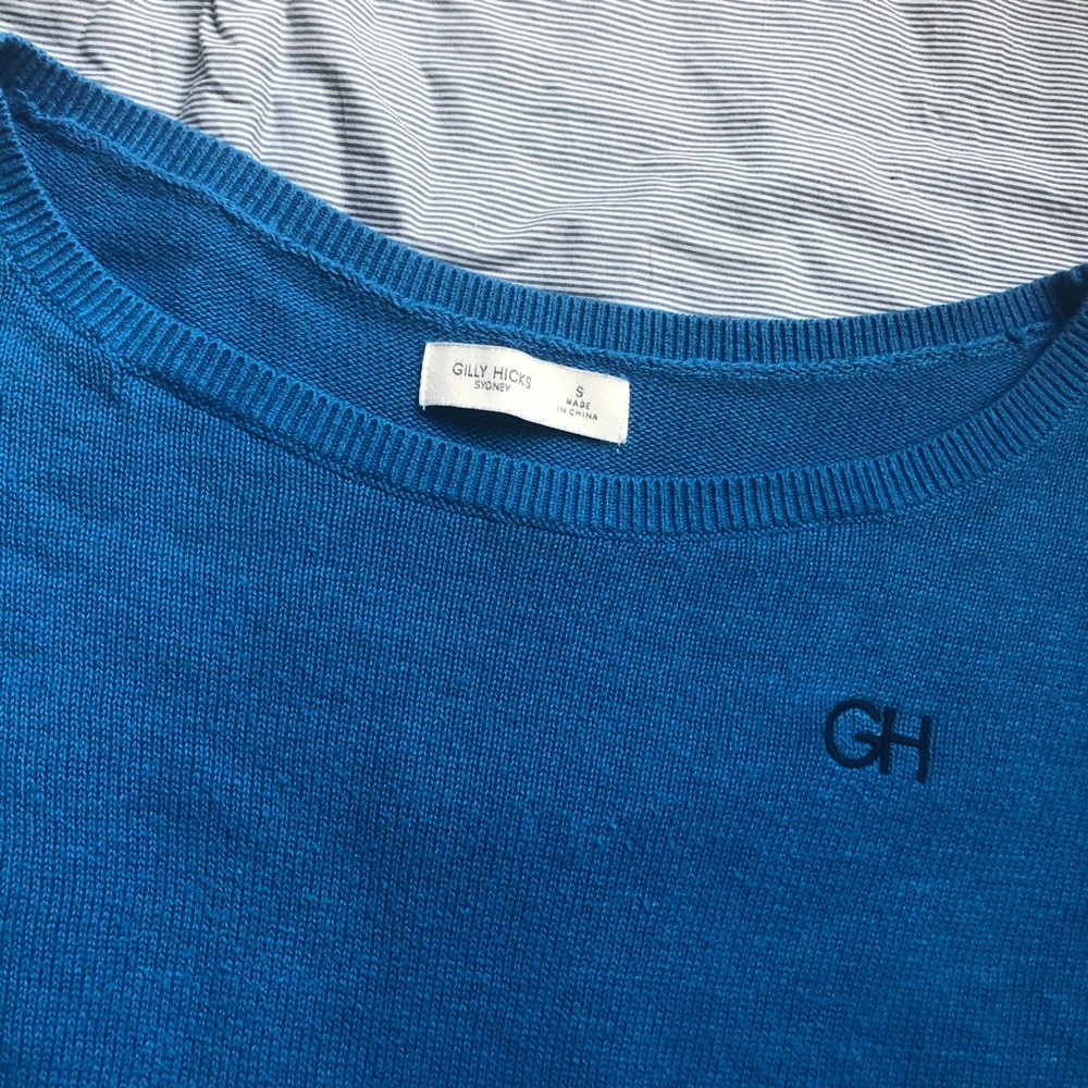 Gilly Hicks Boatneck Knit Sweater